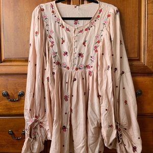 Free People Bohemian Blouse